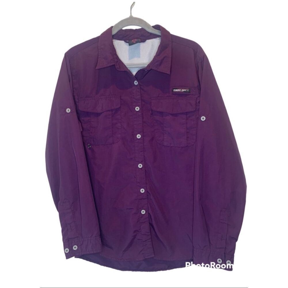 Little Donkey Andy Men's Purple Long-Sleeve Button-Down Shirt Size XL